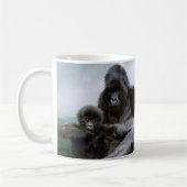 APES素晴らしマウンテンゴリラ&ベビーゴリラ コーヒーマグカップ (左)