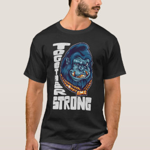 Apes Together強いミーム在庫のショートスクイーズ Tシャツ