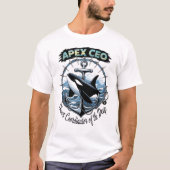 ApexのCEO オルカ - 深海のカオスコーディネーター Tシャツ (正面)