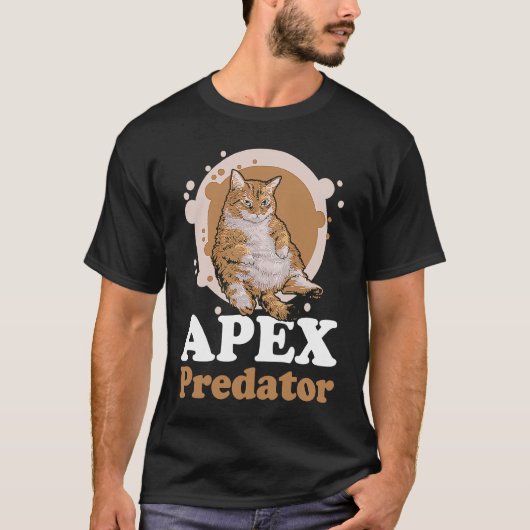 Apexプレデター猫アパレル Tシャツ (正面)