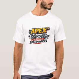 Apex Electric Speedworks レース グラフィック Tシャツ