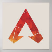 Apex Legendsロゴエーペックスレジェンズ水彩記号 ポスター (正面)