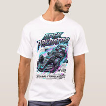 Apex Predator Neon F1 レーシング グラフィック