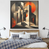 Apex Structures キャンバスプリント (インサイチュ (寝室))