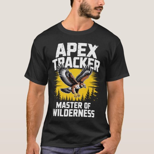 Apex Tracker – Flying Eagle Hunting T-Shirt Tシャツ (正面)