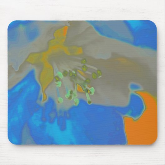 Apfelbluete/Apple blossom b/o/g light マウスパッド (正面)