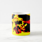 Apfelblute – リンゴの花y/b/r コーヒーマグカップ (中央)