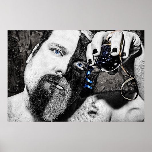 APGのシンプル白黒ほどしない ポスター (正面)