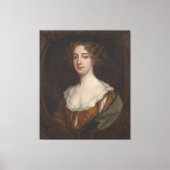Aphra Behn (ca. 1670) キャンバスプリント (正面)
