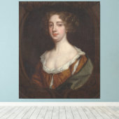 Aphra Behn (ca. 1670) キャンバスプリント (インサイチュ (ウッドフロア))