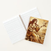 Aphrodite Custom Name Affirmation Journal ノートブック (内部)
