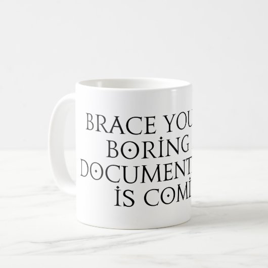 APIのドキュメントは次の来通り コーヒーマグカップ (正面左)