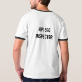 API 510のワイシャツ Tシャツ (裏面フル)