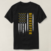Apiarist Beekeeper Educates Bee Apiculture Beekeep Tシャツ (デザイン正面)
