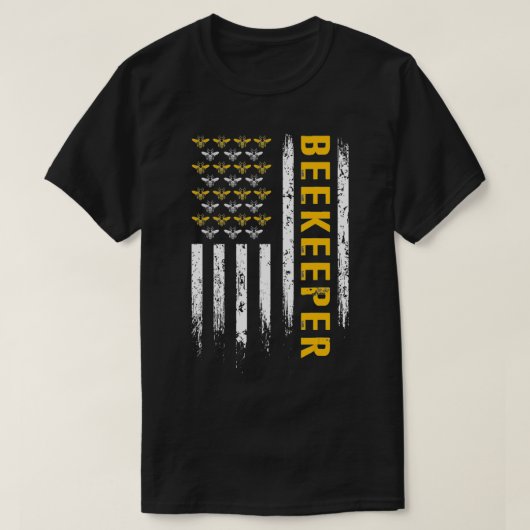 Apiarist Beekeeper Educates Bee Apiculture Beekeep Tシャツ (デザイン正面)