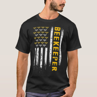 Apiarist Beekeeper Educates Bee Apiculture Beekeep Tシャツ