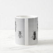 ApiologyのApiaristを保っている女王の無人機の働きバチ コーヒーマグカップ (中央)