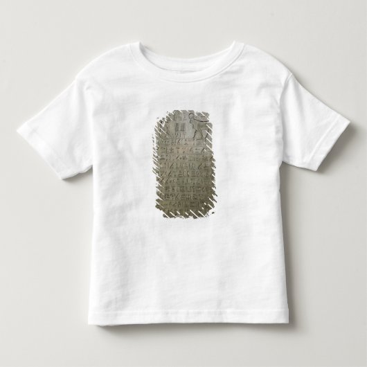 Apisの埋葬を記念するStela トドラーTシャツ (正面)