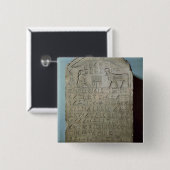 Apisの埋葬を記念するStela 缶バッジ (正面&裏面)