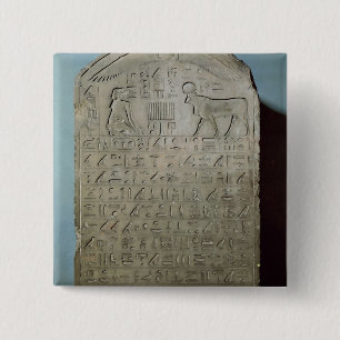 Apisの埋葬を記念するStela 缶バッジ