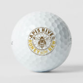 Apis Hive & Honey Co. Golf Balls ゴルフボール (正面)