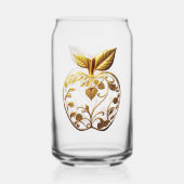 Aplle ガラス缶 (正面)