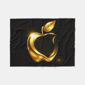 Aplle フリースブランケット (正面(横))