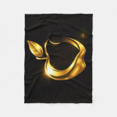 Aplle フリースブランケット (正面)