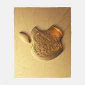 Aplle フリースブランケット (正面)