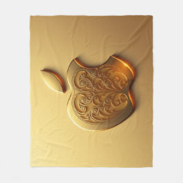 Aplle フリースブランケット