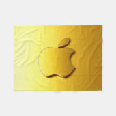 Aplle フリースブランケット (正面(横))