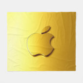 Aplle フリースブランケット (正面(横))