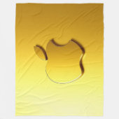 Aplle フリースブランケット (正面)