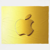 Aplle フリースブランケット (正面(横))