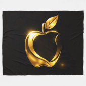 Aplle フリースブランケット (正面(横))