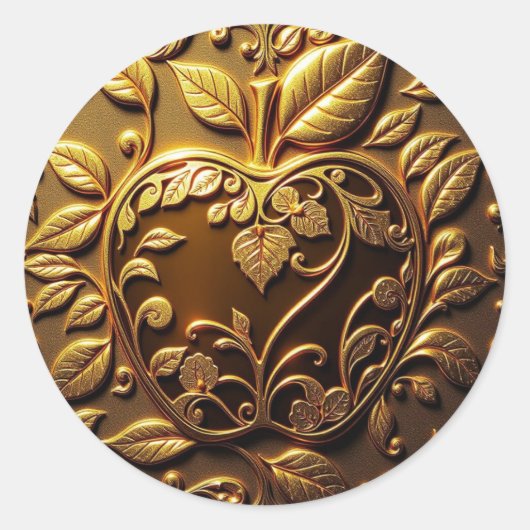 Aplle ラウンドシール (正面)