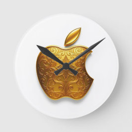 Aplle ラウンド壁時計