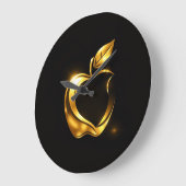 Aplle ラージ壁時計 (傾斜)