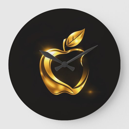 Aplle ラージ壁時計 (正面)