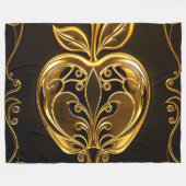 Aplle´1 フリースブランケット (正面(横))