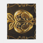 Aplle´1 フリースブランケット (正面)