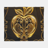 Aplle´1 フリースブランケット (正面(横))