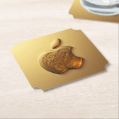 Aplle´1 ペーパーコースター (アングル)