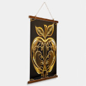 Aplle´1 吊り下げ型タペストリー (傾斜あり)