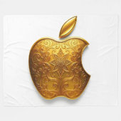 Aplle´4 フリースブランケット (正面(横))