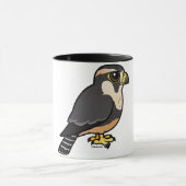 Aplomadoの《鳥》ハヤブサ マグカップ (中央)