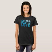Apnea Diver Freediver Scuba Diver   Tシャツ (正面フル)