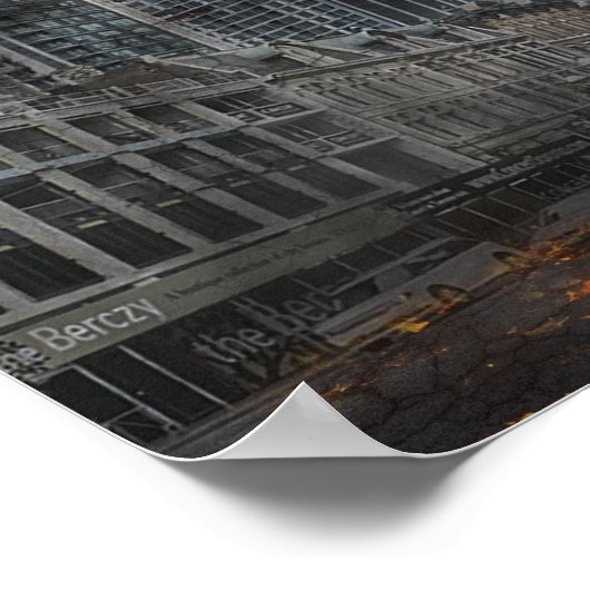 Apocalypse Tonight Burning City ポスター (角)