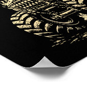 Apocalyptic Monster Truck in Flames ポスター (角)