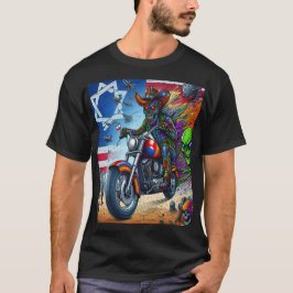 Apocalyptic Rider on a Psychedelic Journey Tシャツ